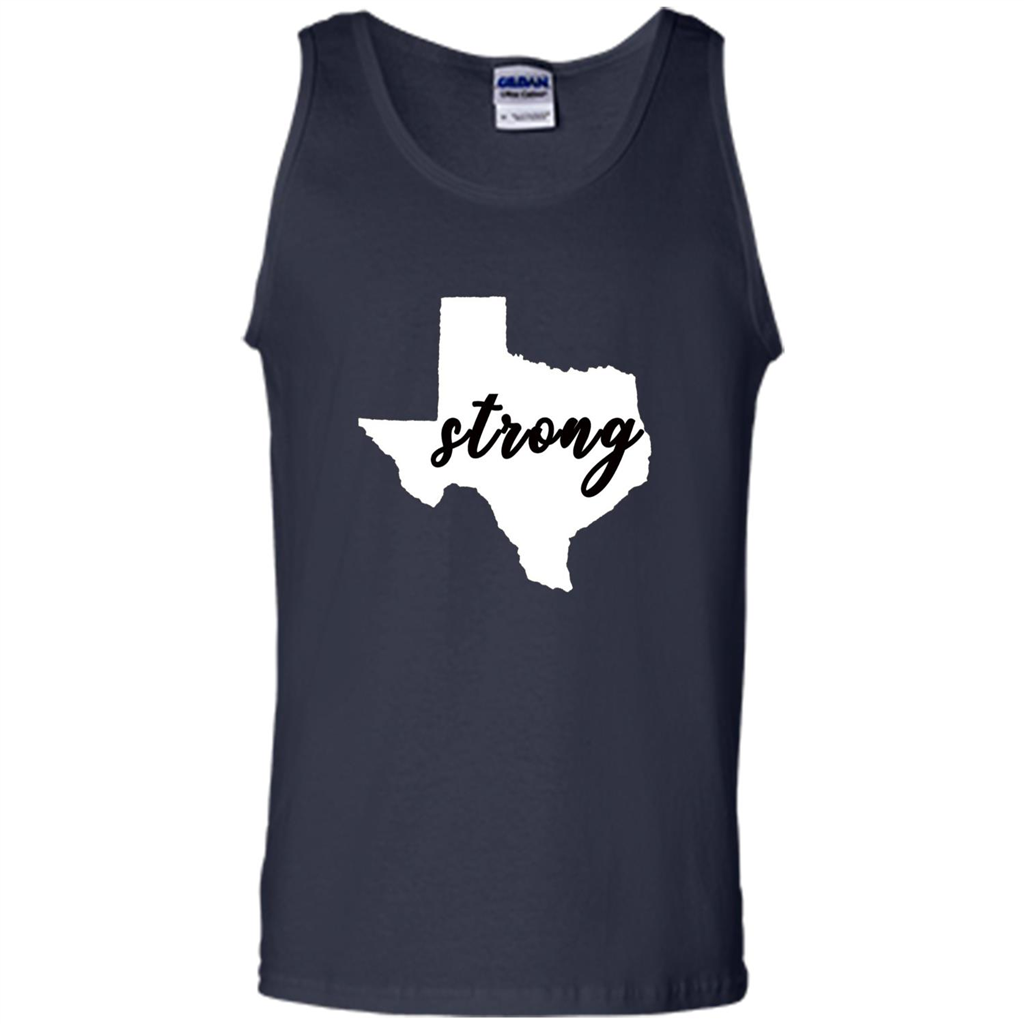 Texas Strong T-Shirt Stand Proud with Texas Navy
