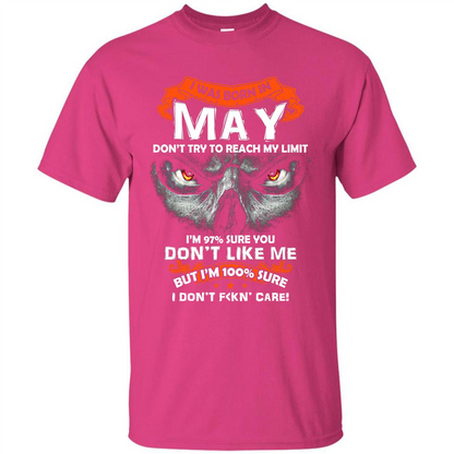 May T-shirt I Was Born In May T-shirt Heliconia