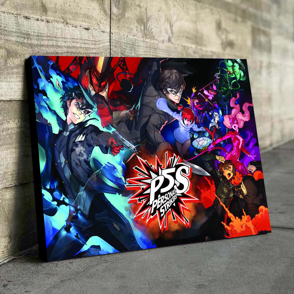 Persona 5 Strikers Video Game Canvas & Poster Canvas