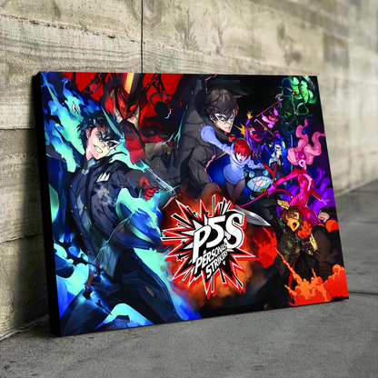 Persona 5 Strikers Video Game Canvas & Poster Canvas