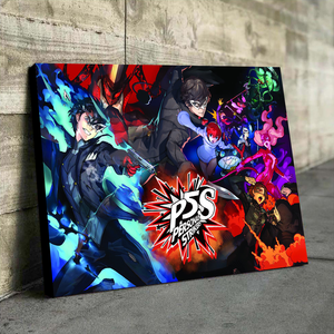 Persona 5 Strikers Video Game Canvas & Poster