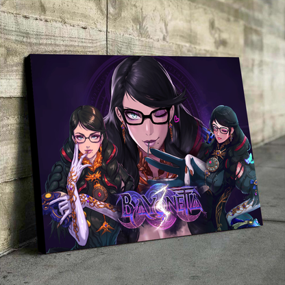 Bayonetta 3 Video Game Canvas & Poster Canvas