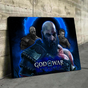 God of War Ragnarok Video Game Canvas & Poster