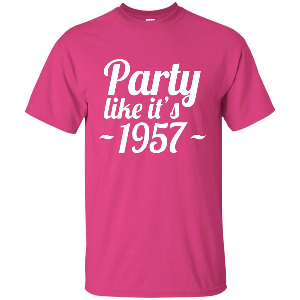 Party Like It's 1957 T-shirt Heliconia