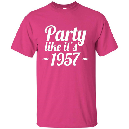 Party Like It's 1957 T-shirt Heliconia