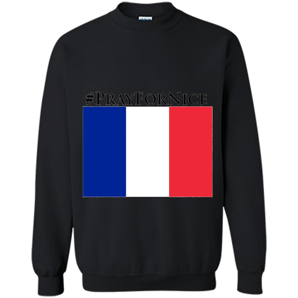 Pray For Nice T-shirt Black