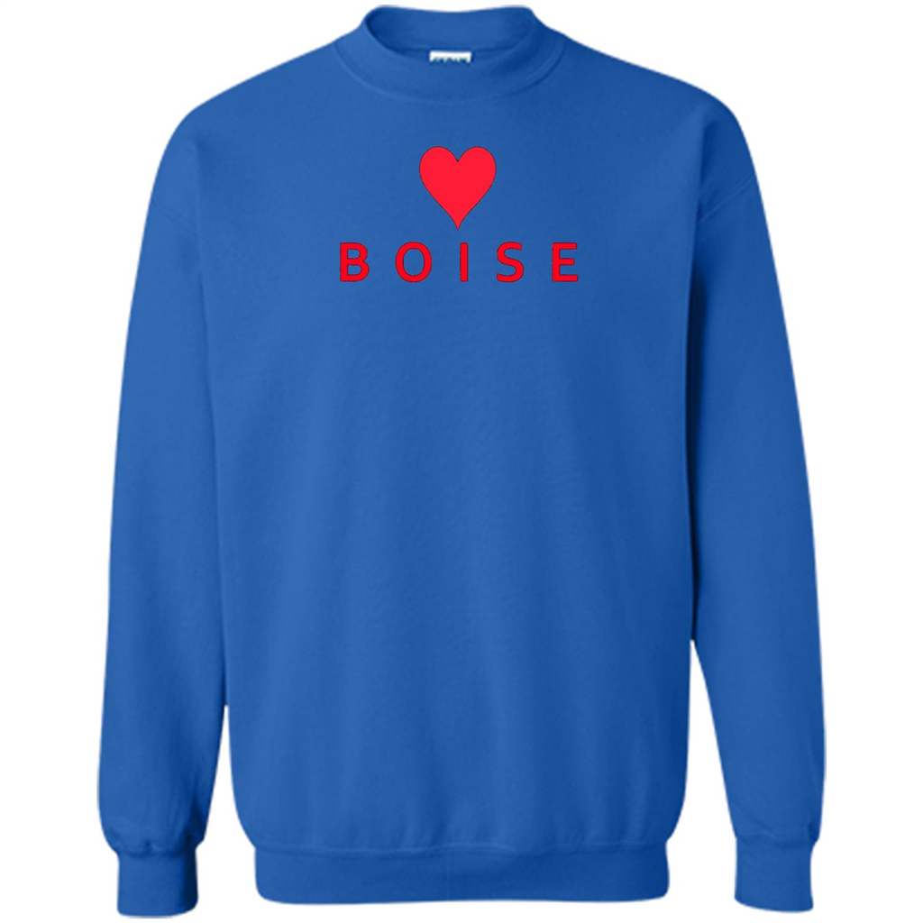Boise Idaho With Heart Love T-shirt