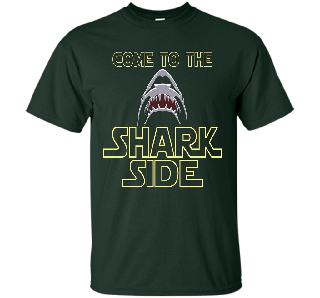 Great White Shark Shirt For Shark Lovers T-Shirt cool shirt Forest Green