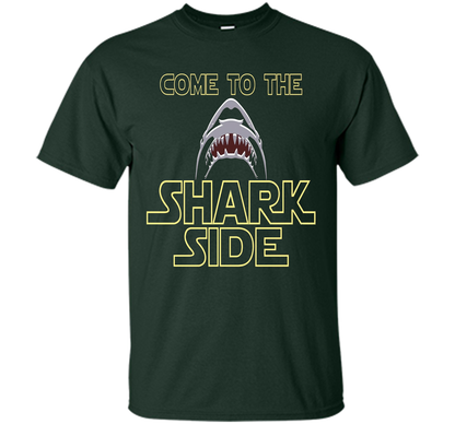 Great White Shark Shirt For Shark Lovers T-Shirt cool shirt Forest Green