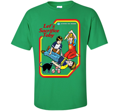Let's Sacrifice Toby T-shirt Irish Green
