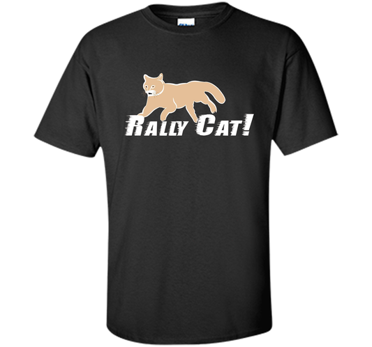 St. Louis Baseball Rally Cat T-Shirt t-shirt Black