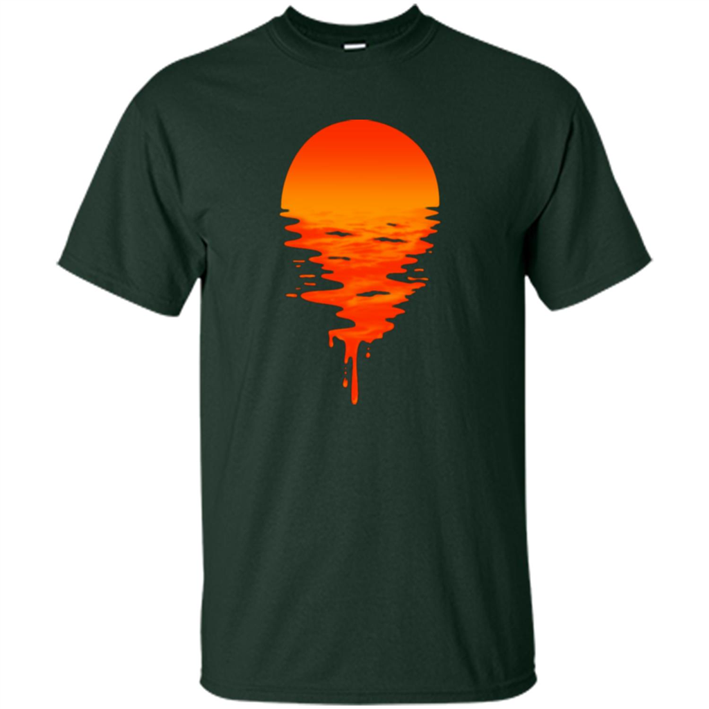 Sunset T-shirt Forest Green