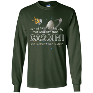 Cassini Spacecraft: End Of Mission At Saturn T-shirt