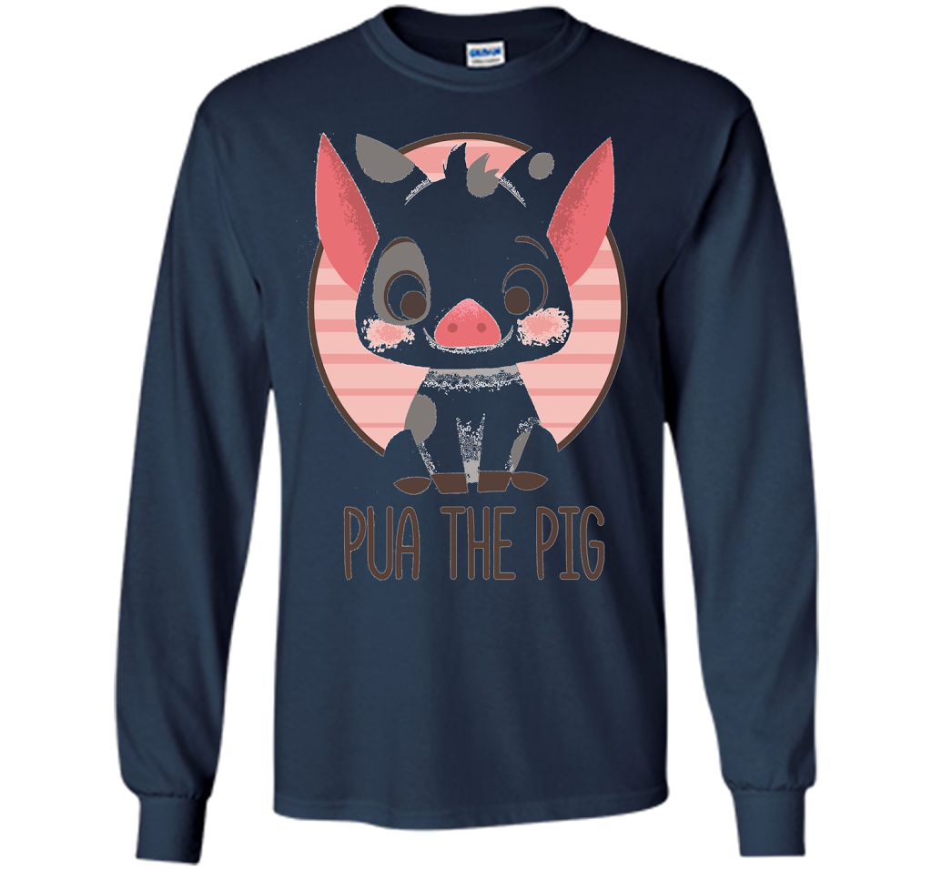Disney Moana Pua The Pig T-shirt Navy