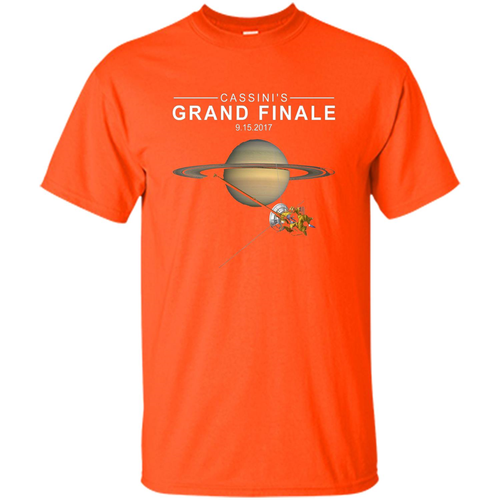 Cassini Grand Finale Space T-shirt Orange
