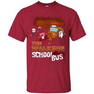 Halloween T-shirt The Walking School Bus T-shirt