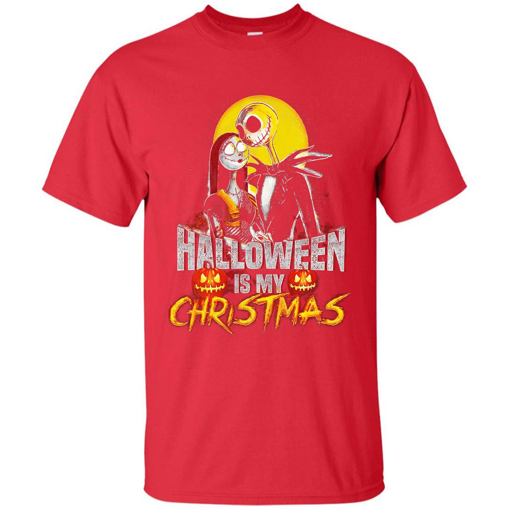 Halloween Is My Chirstmas T-shirt Red
