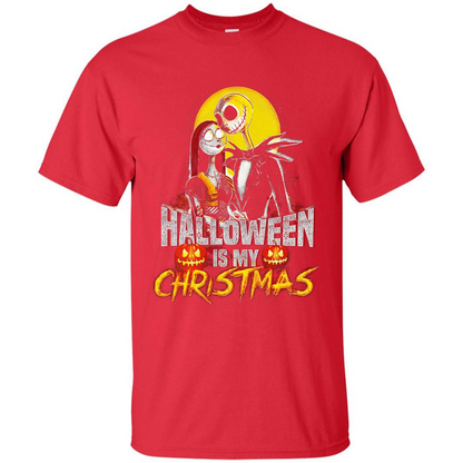 Halloween Is My Chirstmas T-shirt Red