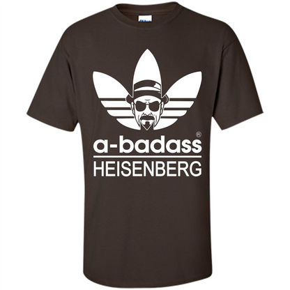 A-badass Heisenberg T-shirt Dark Chocolate