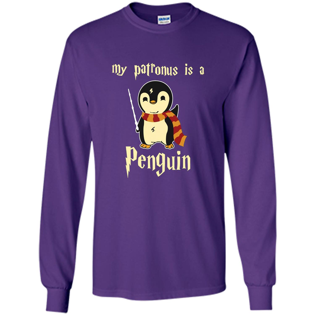 Penguin T-Shirt My Patronus Is A Penguin Hot 2017 T-Shirt Purple