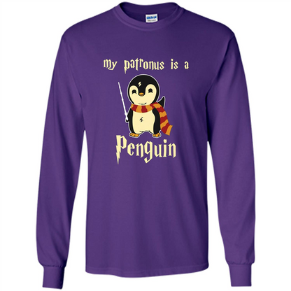 Penguin T-Shirt My Patronus Is A Penguin Hot 2017 T-Shirt Purple