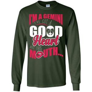 Gemini T-shirt Im A Gemini Ive Got A Good Heart