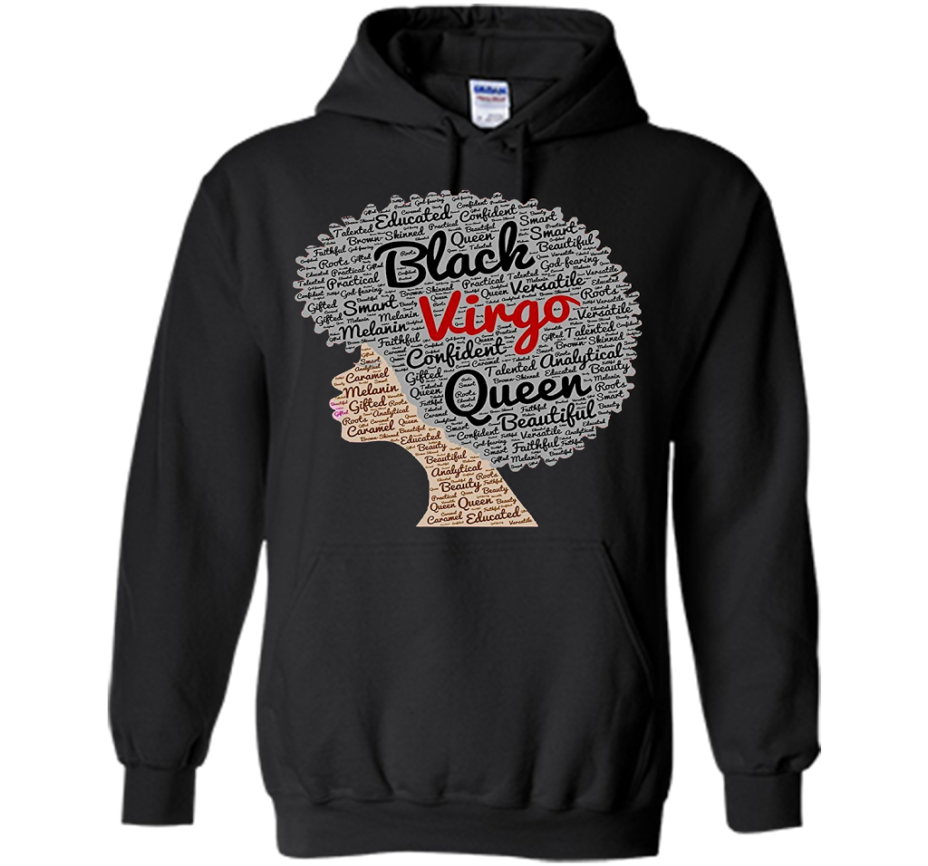 Virgo T-Shirt Black Women T-shirt Black