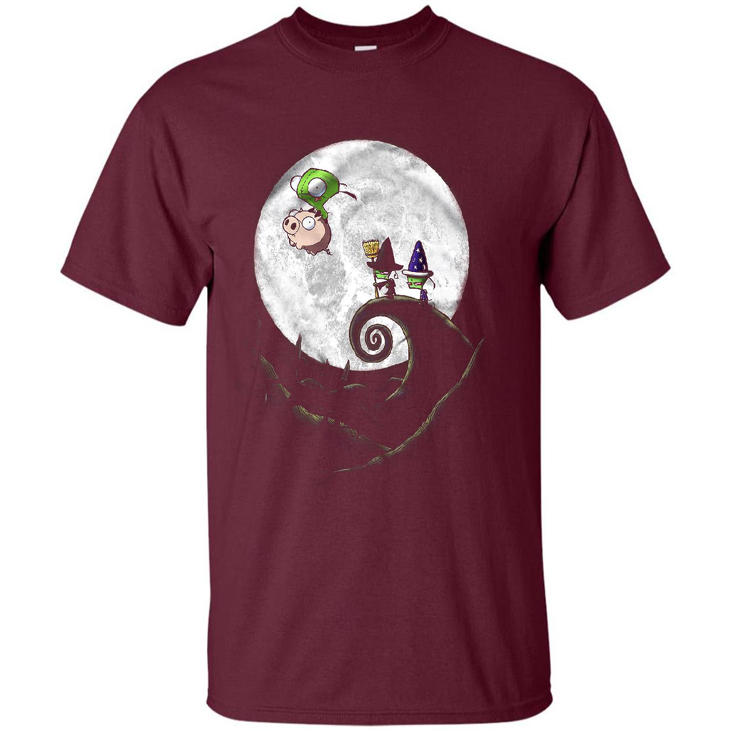 Invader Zim T-shirt Maroon