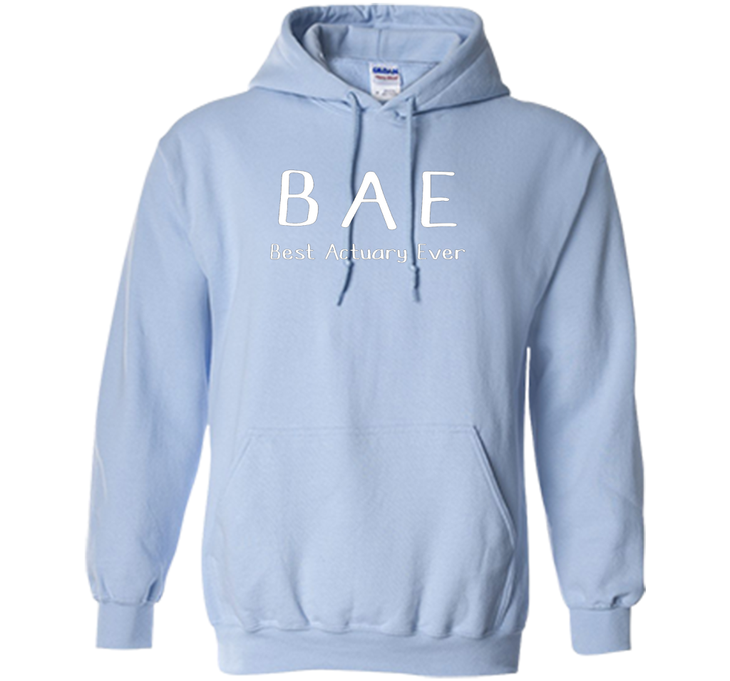 BAE Best Actuary Ever Tshirt funny work job humor shirt shirt Light Blue