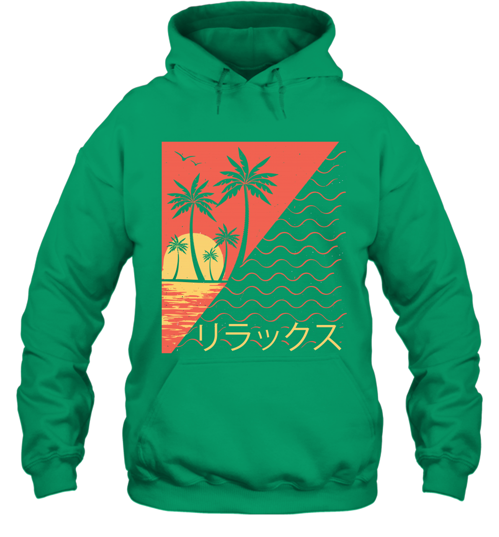 Japan Poster Like Sunset Wave Cool Vibe Shirt Hoodie Hoodie Irish