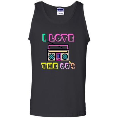 I Love The 80's T-shirt Black