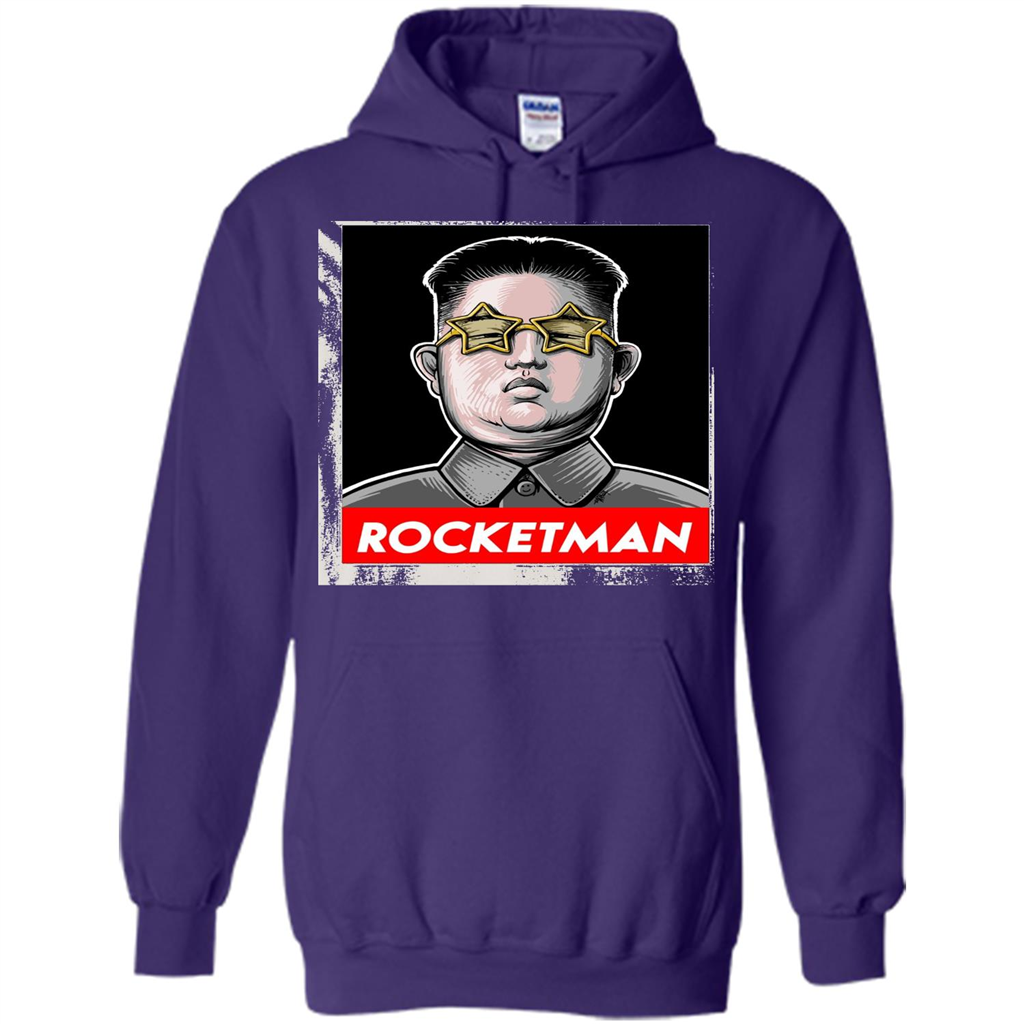 Trump Rocket Man Kim Jong Un North Korea T-shirt