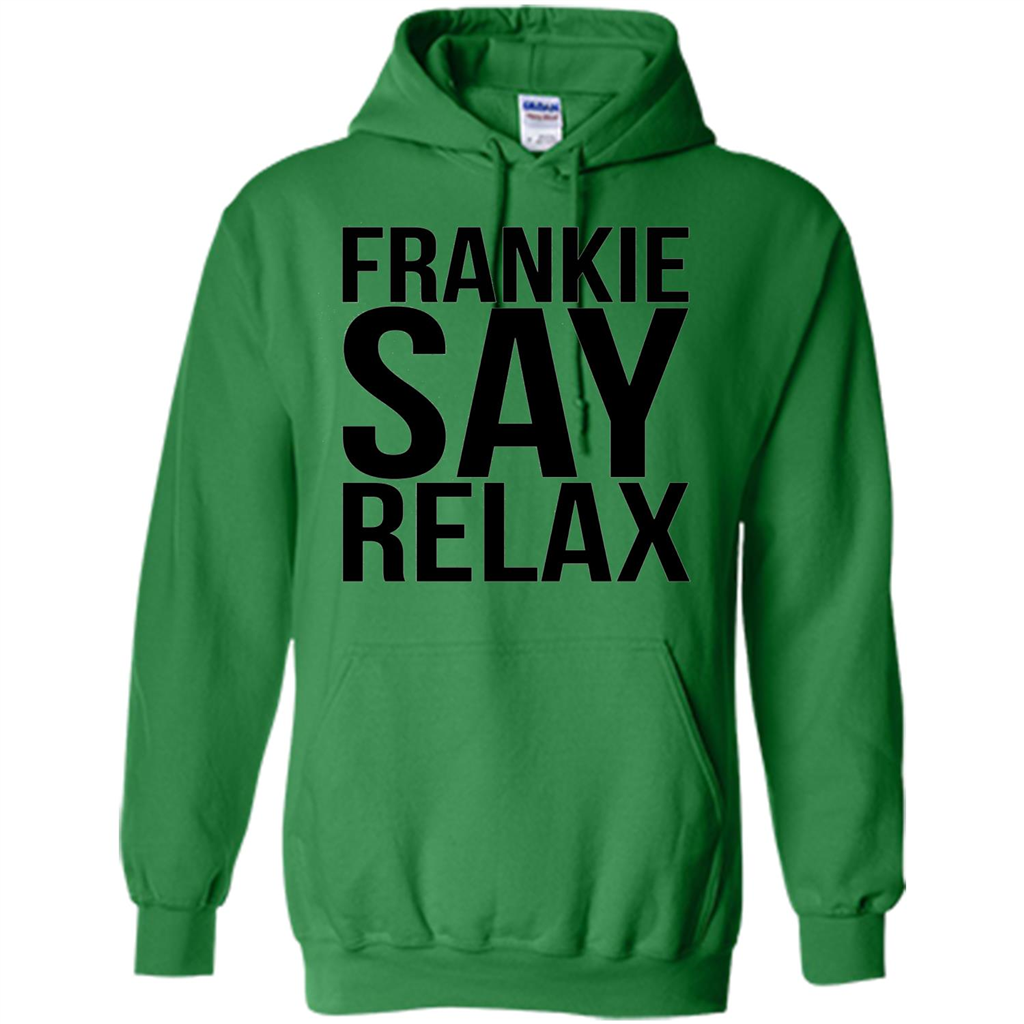 Music Lover T-shirt Frankie Say Relax Irish Green