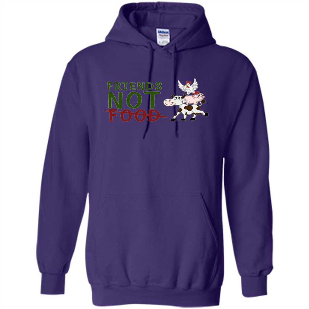 Friends Not Food T-Shirt Purple