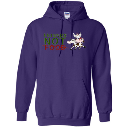 Friends Not Food T-Shirt Purple