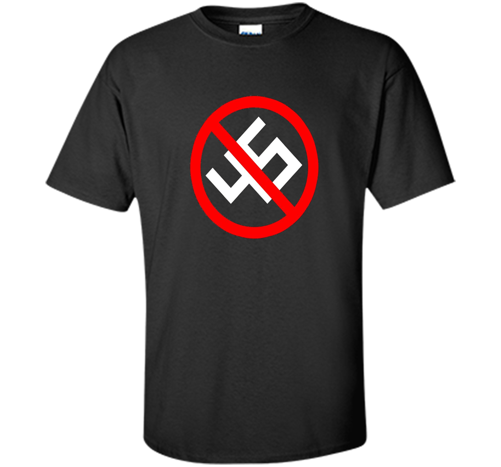 No 45 No Trump Anti Trump T-Shirt t-shirt Black