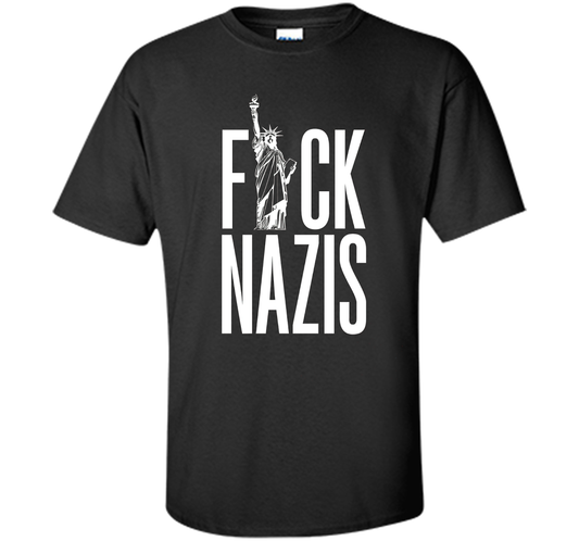 F Nazis Punks F Off Shirt Liberty T Shirt shirt Black