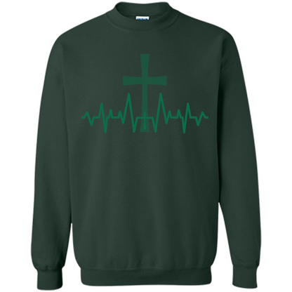Christian ECG T-shirt Forest Green