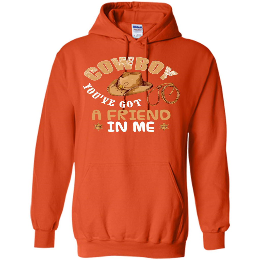 Cowboy You've Got a Friend in Me T-shirt Orange