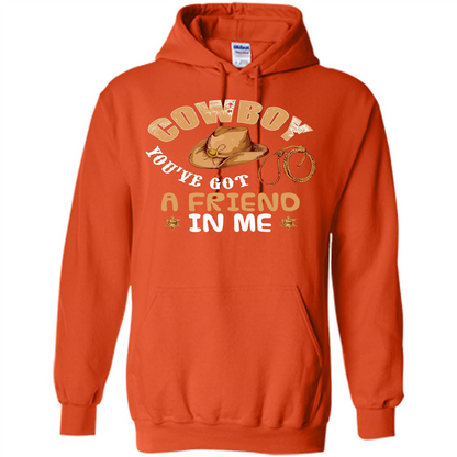 Cowboy You've Got a Friend in Me T-shirt Orange