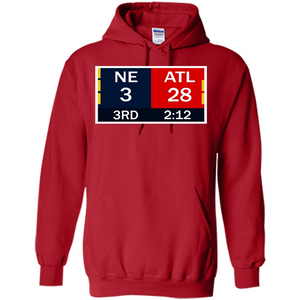 NE 3 ATL 28 Final T-shirt 2 Sides 1 Game