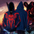 Spider-Man 2099 Cosplay PS4 Zip Up Hoodie Jacket