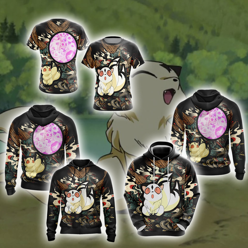 Inuyasha - Kirara Unisex 3D T-shirt