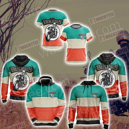 Vintage Biker Unisex 3D T-shirt