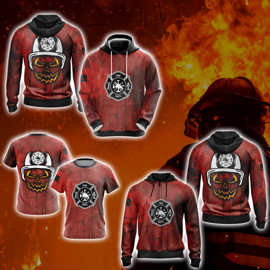 Firefighter New Unisex 3D Hoodie