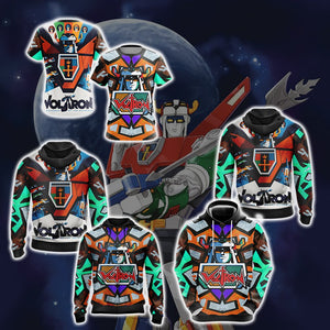 Voltron: Legendary Defender New Version Zip Up Hoodie