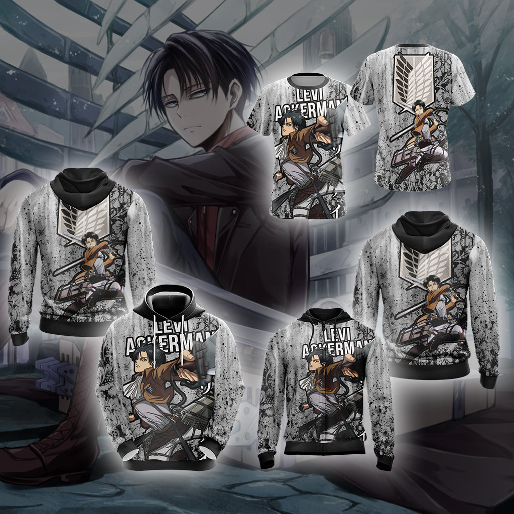 Attack On Titan - Levi New Style Unisex 3D T-shirt