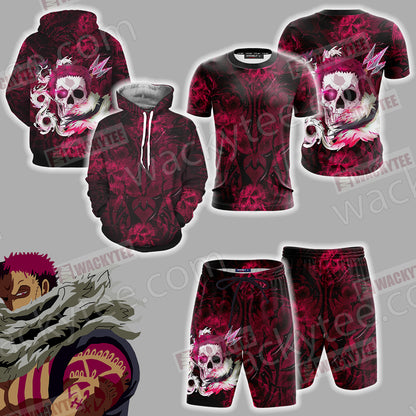 One Piece - Charlotte Katakuri Unisex Beach Shorts