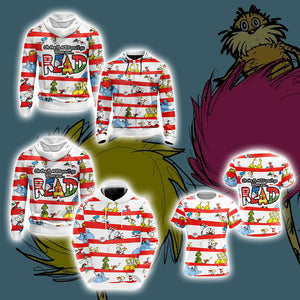 Dr. Seuss  Unisex Zip Up Hoodie