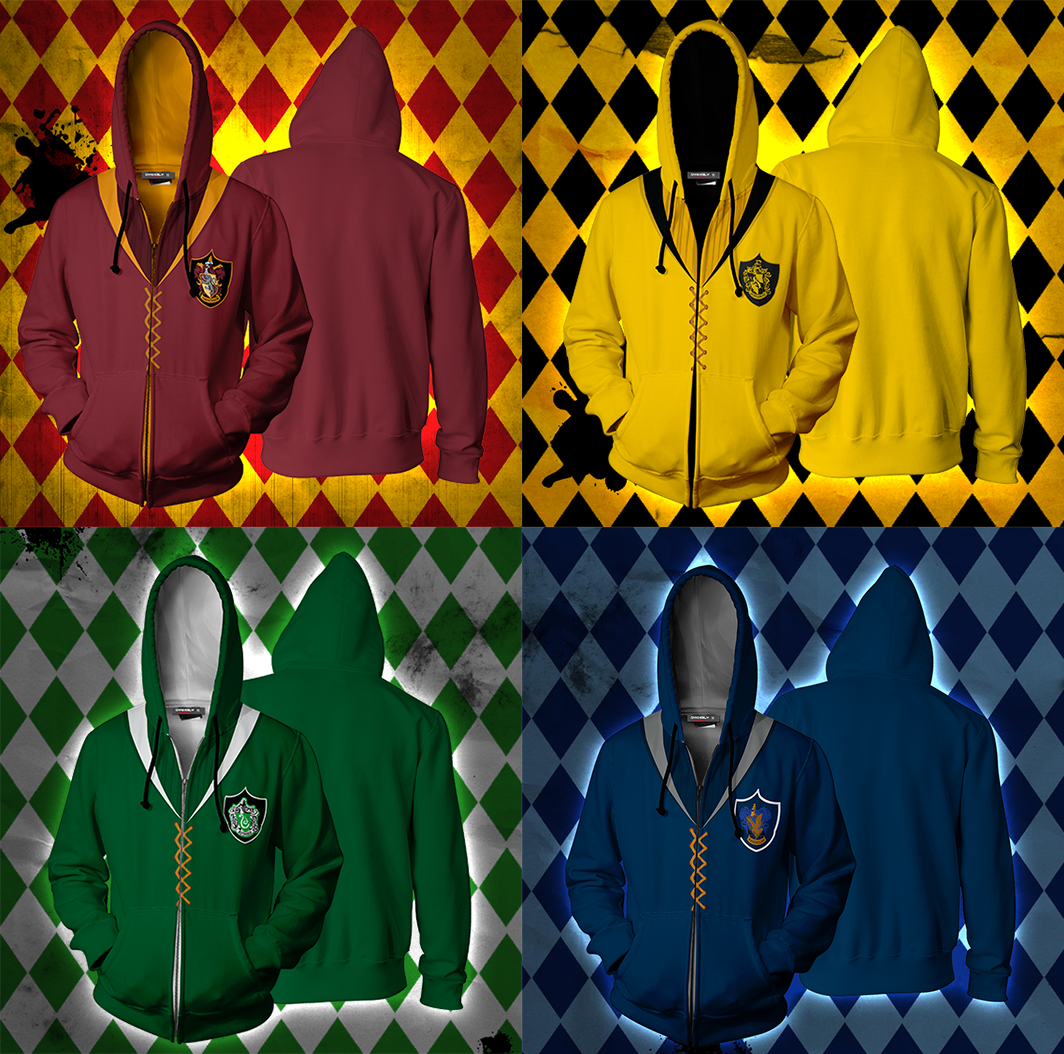 The Ravenclaw Quidditch Team Harry Potter Zip Up Hoodie